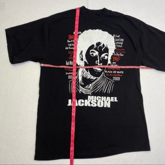 Cotton Heritage Michael Jackson Tee 1958-2009 Size 3XL - Picture 4 of 7